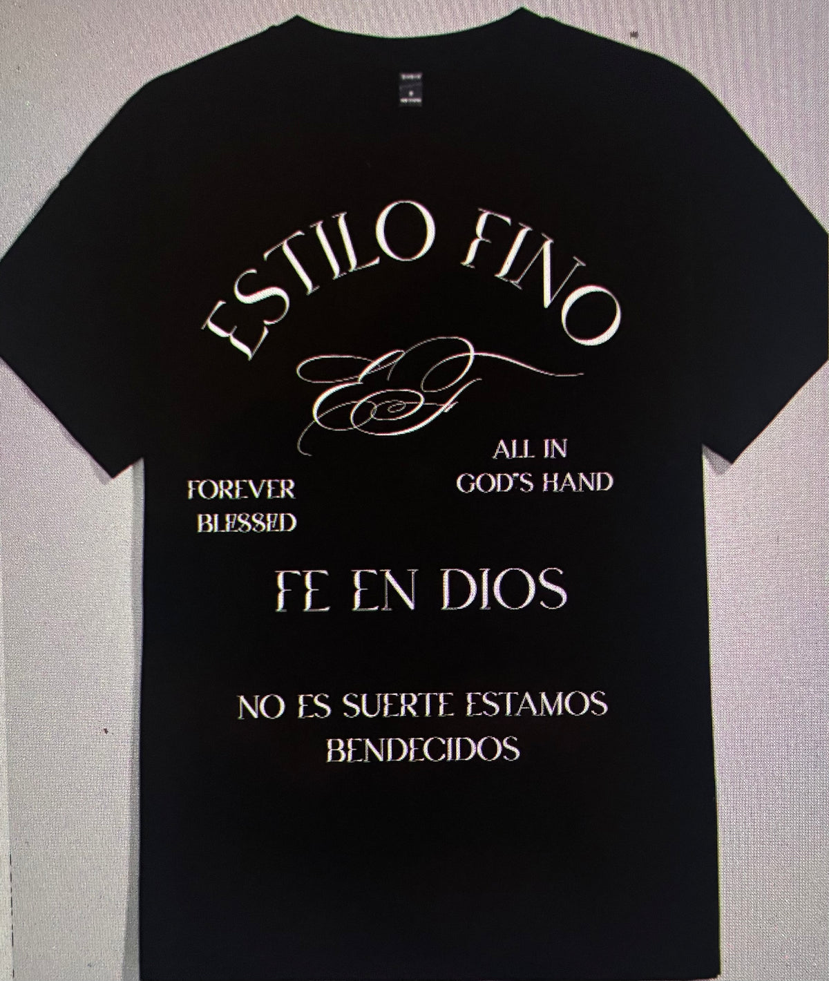 FE EN DIOS TEE